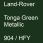 Preview: Land-Rover, Tonga Green Metallic, 904 / HFY.